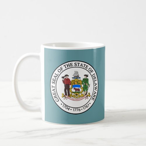 State Seal of Delaware Coffee Mug