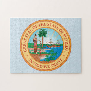 State Seal of Florida. Jigsaw Puzzle
