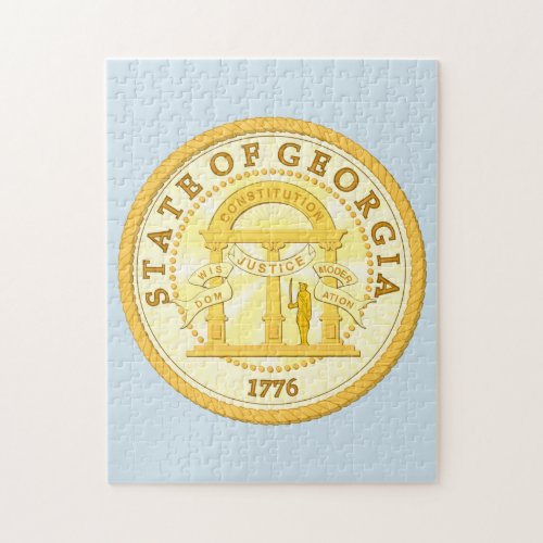 State Seal of Georgia Jigsaw Puzzle
