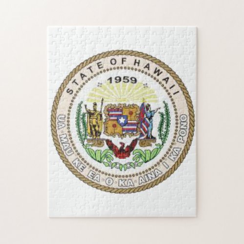 State Seal of Hawaii Jigsaw Puzzle