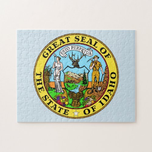State Seal of Idaho Jigsaw Puzzle