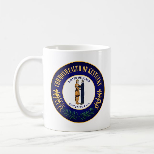 State Seal of Kentucky Coffee Mug (Left)