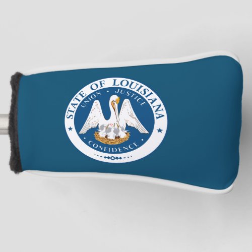 State Seal of Louisiana Golf Head Cover