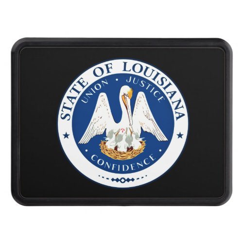 State Seal of Louisiana Hitch Cover