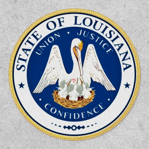 State Seal of Louisiana Patch