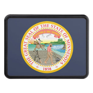 State Seal of Minnesota Hitch Cover