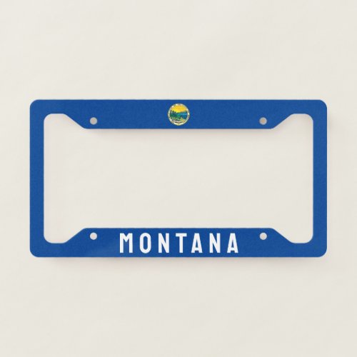 State Seal of Montana USA License Plate Frame