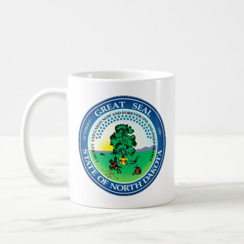 State seal of North Dakota Coffee Mug