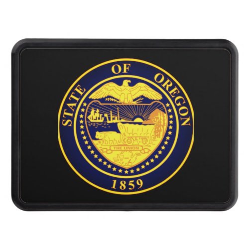 State Seal of Oregon Hitch Cover