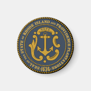 State Seal of Rhode Island Magnet