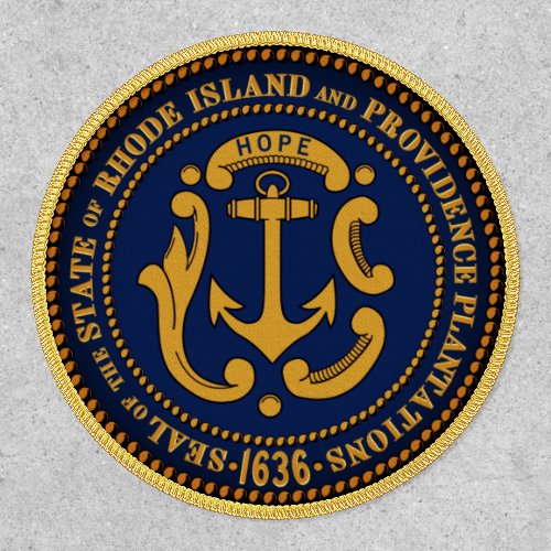 State Seal of Rhode Island Patch