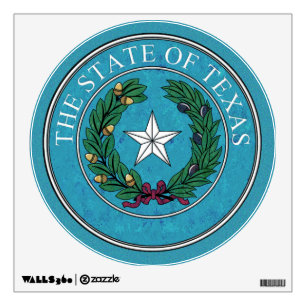 STATE SEAL OF TEXAS WALL DECAL