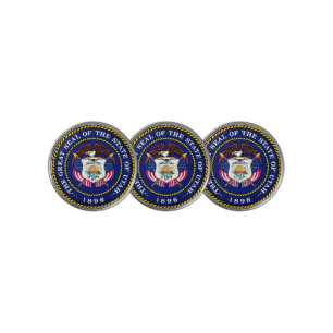 State Seal of Utah Golf Ball Marker