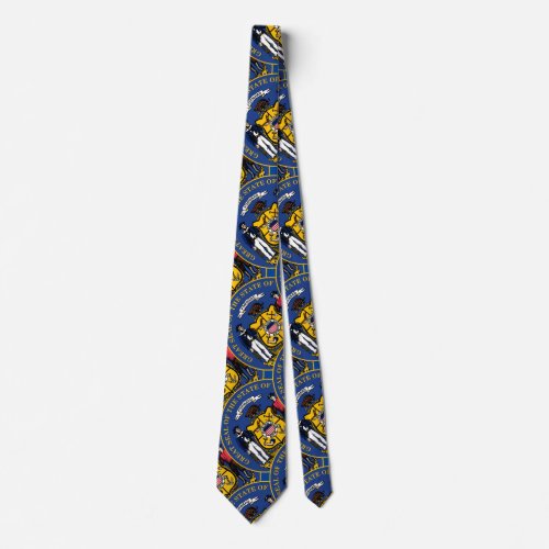 State Seal of Wisconsin Neck Tie