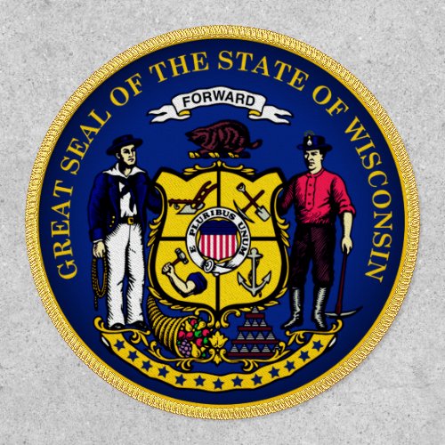 State Seal of Wisconsin Patch