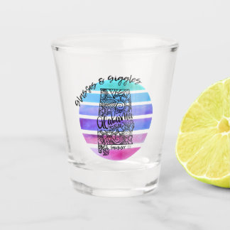 State Shot Glass Alabama Glasses Giggles