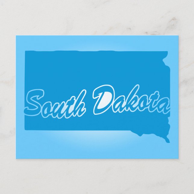 State South Dakota Postcard (Front)