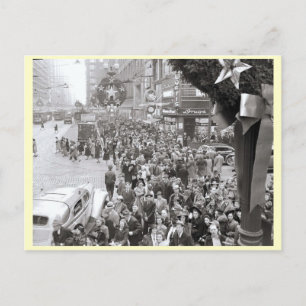 State St., Christmas, Chicago, Illinois Vintage Holiday Postcard