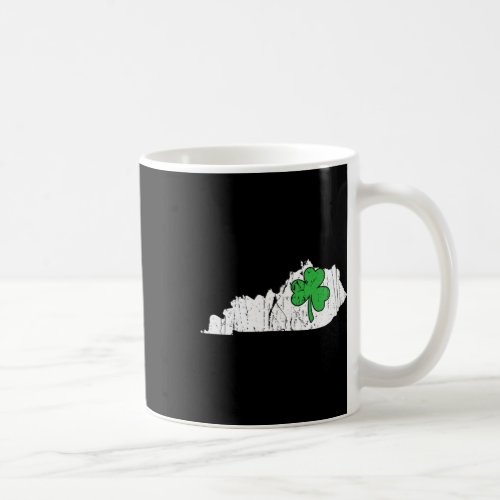 State St Patricks Day Kentucky Green Shamrock  Coffee Mug