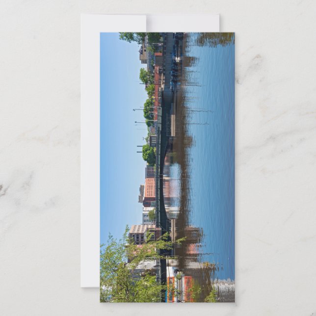 state street bridge crossing milwaukee river announcement (Front)