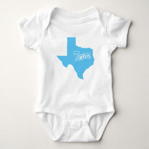 State Texas Baby Bodysuit