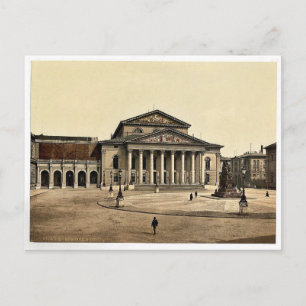 State Theater, Munich, Bavaria, Germany rare Photo Postcard