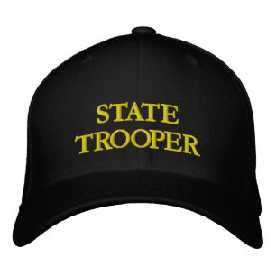 STATE TROOPER EMBROIDERED BASEBALL HAT