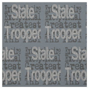 State Trooper Extraordinaire Fabric