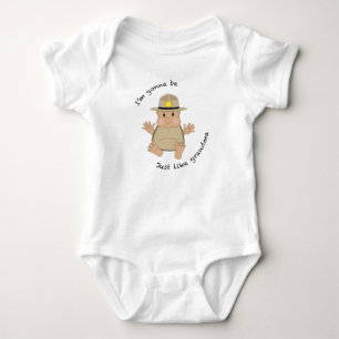 State trooper grandma baby bodysuit