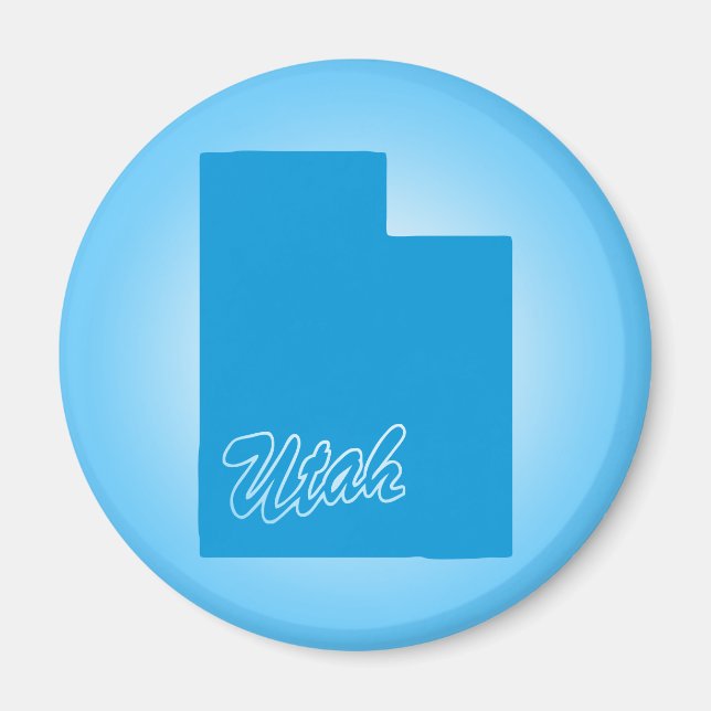 State Utah Magnet (Front)