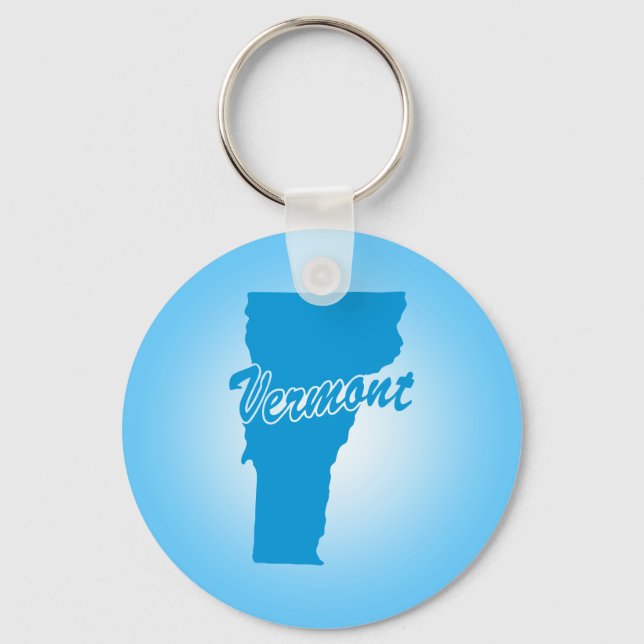 State Vermont Keychain (Front)