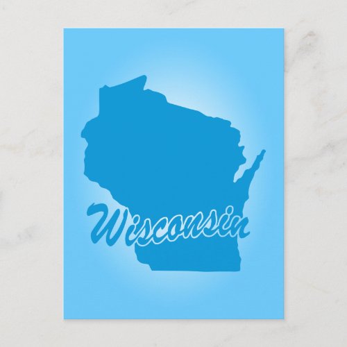 State Wisconsin Postcard