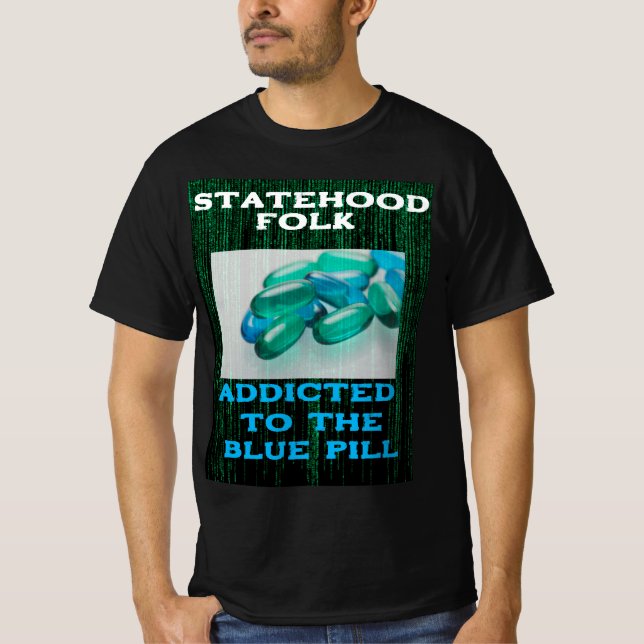 Statehood Folk  T-Shirt (Front)