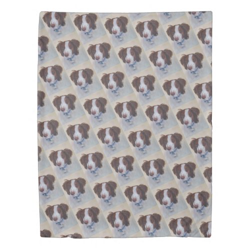 STATELY AUBURN SETTER MIX DUVET COVER