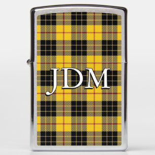 Stately Clan MacLeod of Lewis Tartan Zippo Lighter