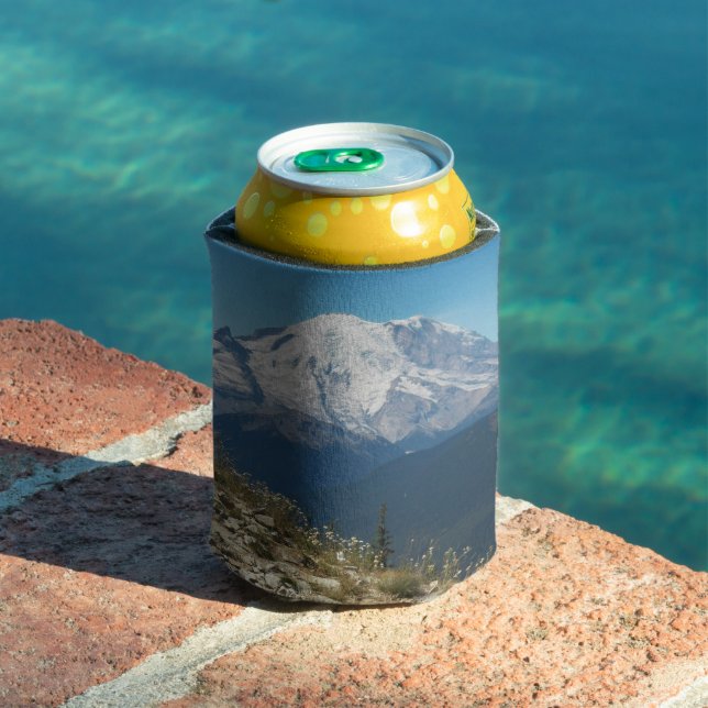 Stately Mount Rainier Landscape Can Cooler (In Situ Pool)