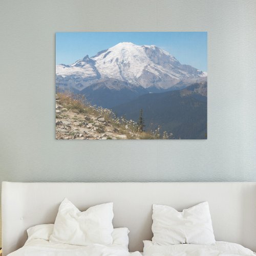 Stately Mount Rainier Landscape Gallery Wrap