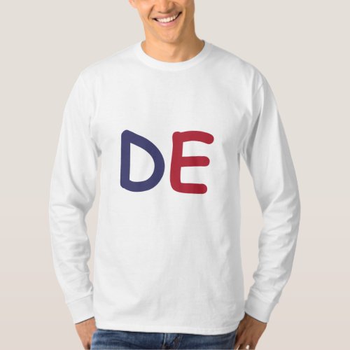 StateMeant USA Delaware DE T_Shirt