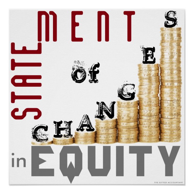 "Statement Of Changes In Equity" Poster (Front)