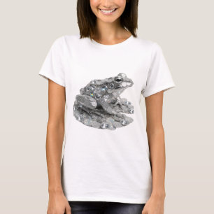 Statement Silver ABSTRACT ART Modern Design T-Shirt