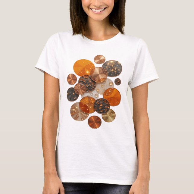 Statement Silver COPPER BALLS Custom Tee (Front)