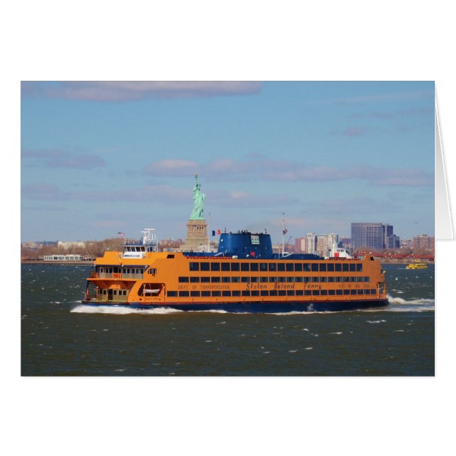 Staten Island Ferry Cards (Front Horizontal)