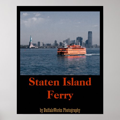Staten Island Ferry Poster