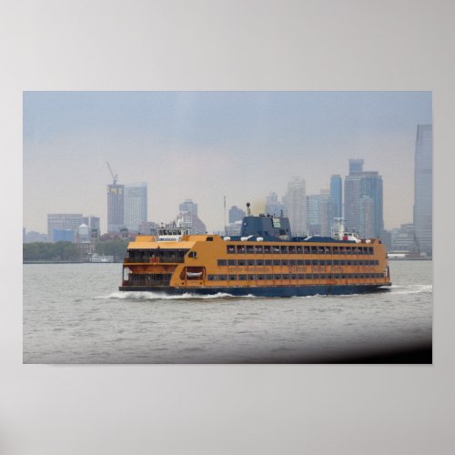 Staten Island Ferry Poster