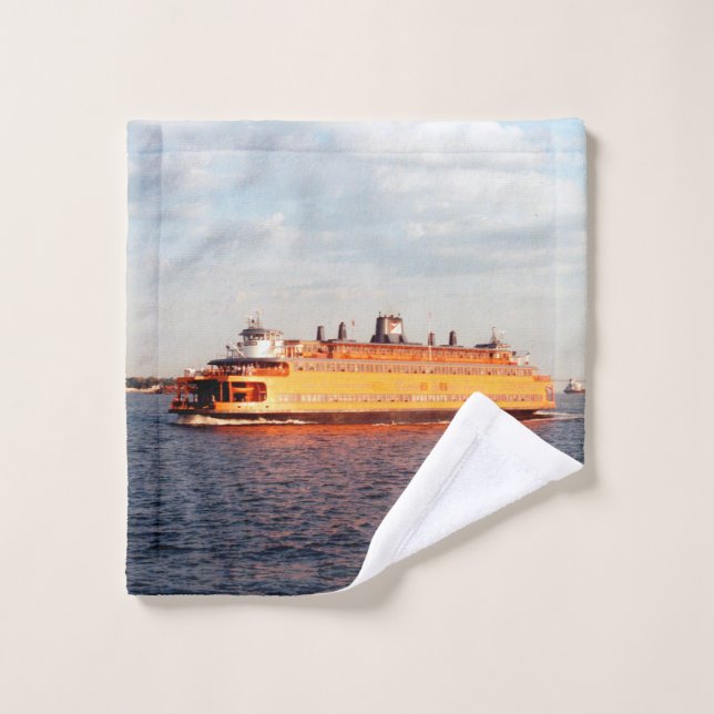 Staten Island Ferry towel set (Wash Cloth)