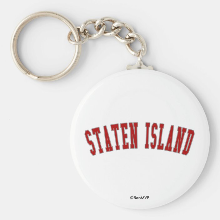 Staten Island Key Chain