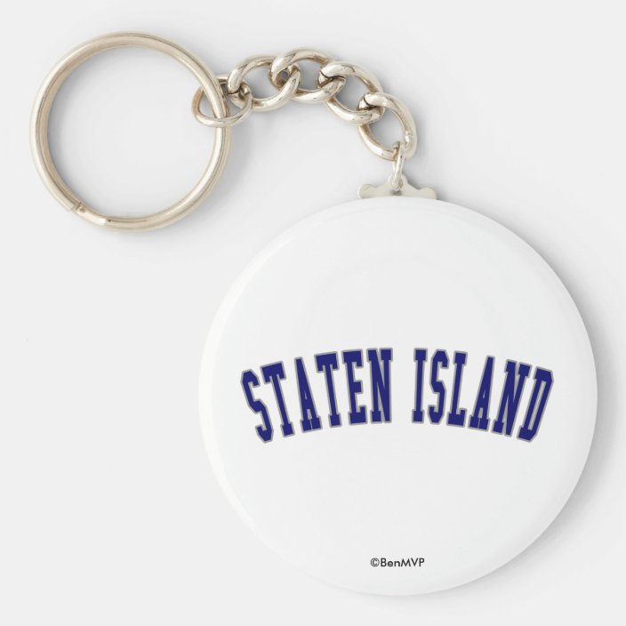 Staten Island Keychain