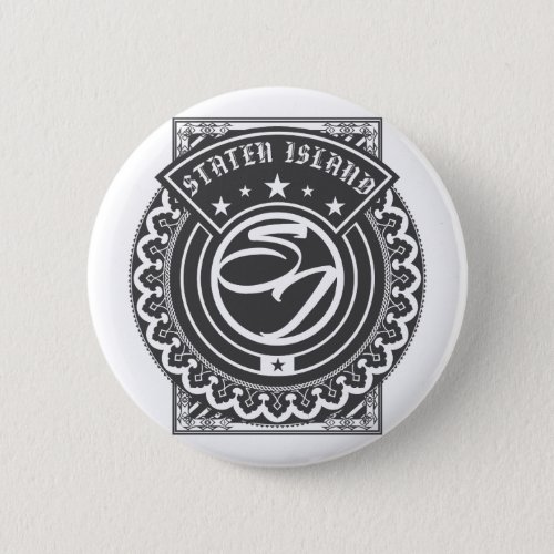 Staten Island Logo Pinback Button