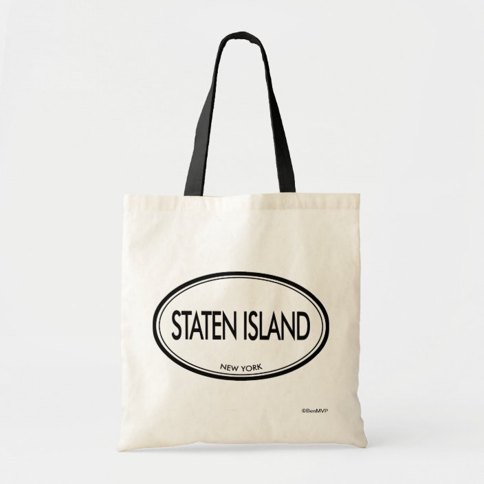 Staten Island, New York Canvas Bag