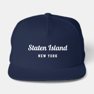 Staten Island New York Snap Back Hat